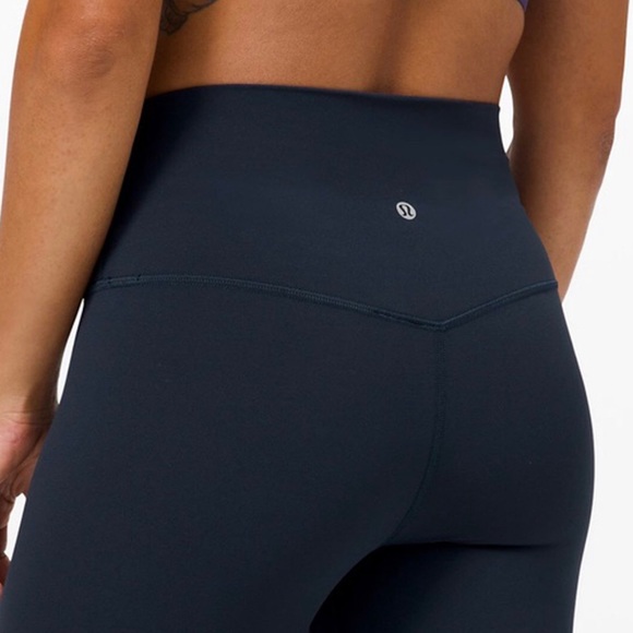 Lululemon True Navy Align Pant 21” (crop) - Picture 3 of 3